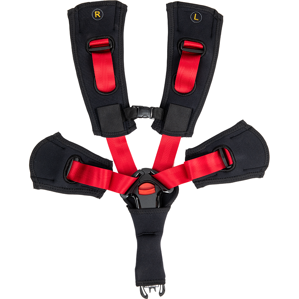 LARRY VS HARRY Sicherheitsgurt 5-Punkt für Twinseat 1 Kind 23-36 Kg