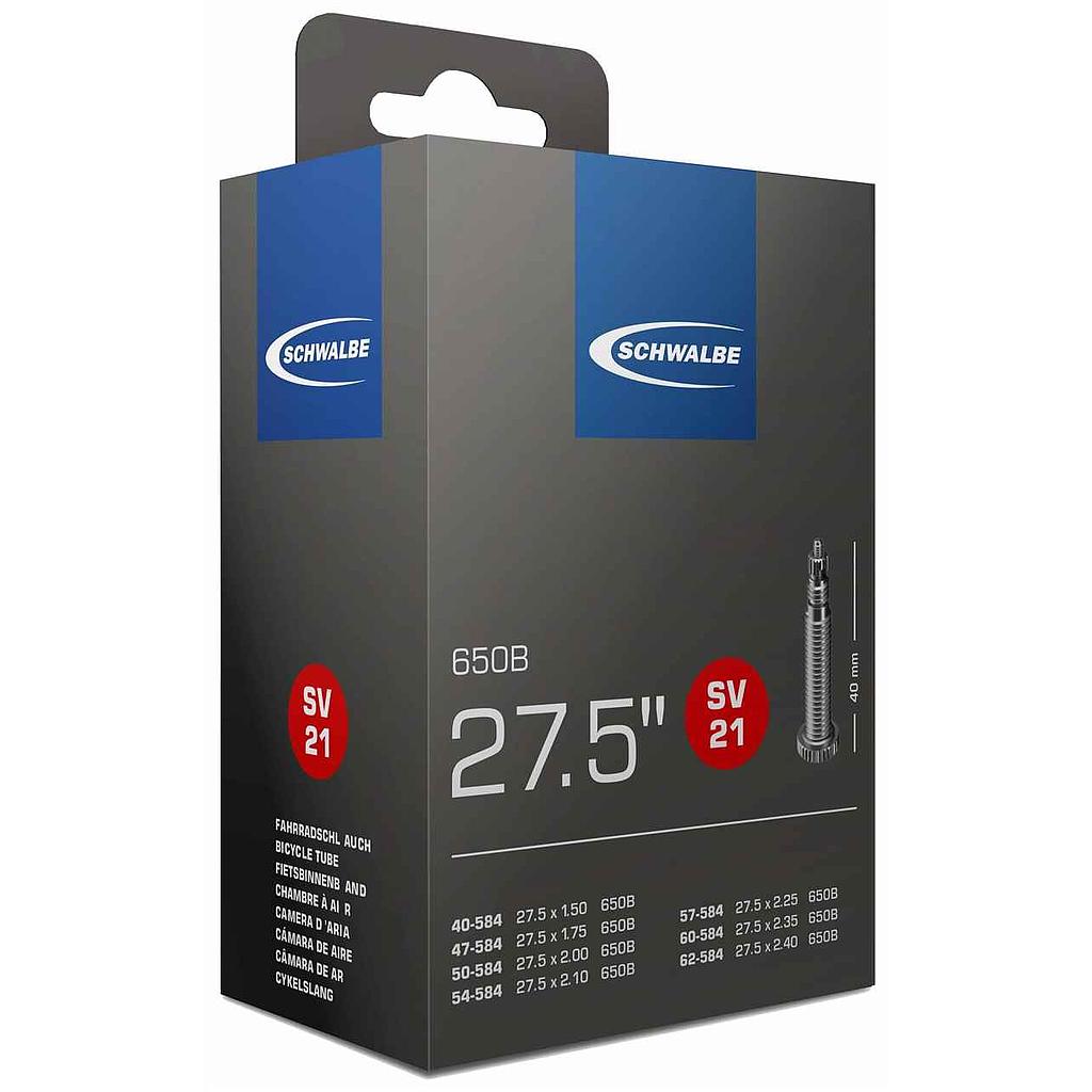 SCHWALBE Schlauch SV21 Prestaventil 27,5"/40/62-584